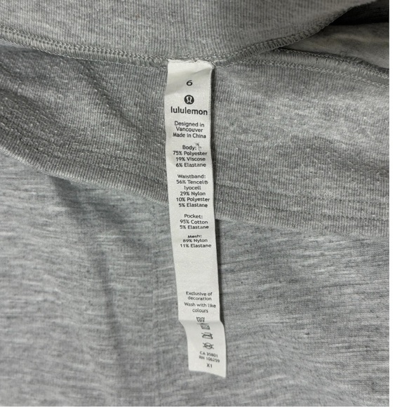 Lululemon Can You Feel The Pleat Crop Pants Size 6 - Picture 9 of 10